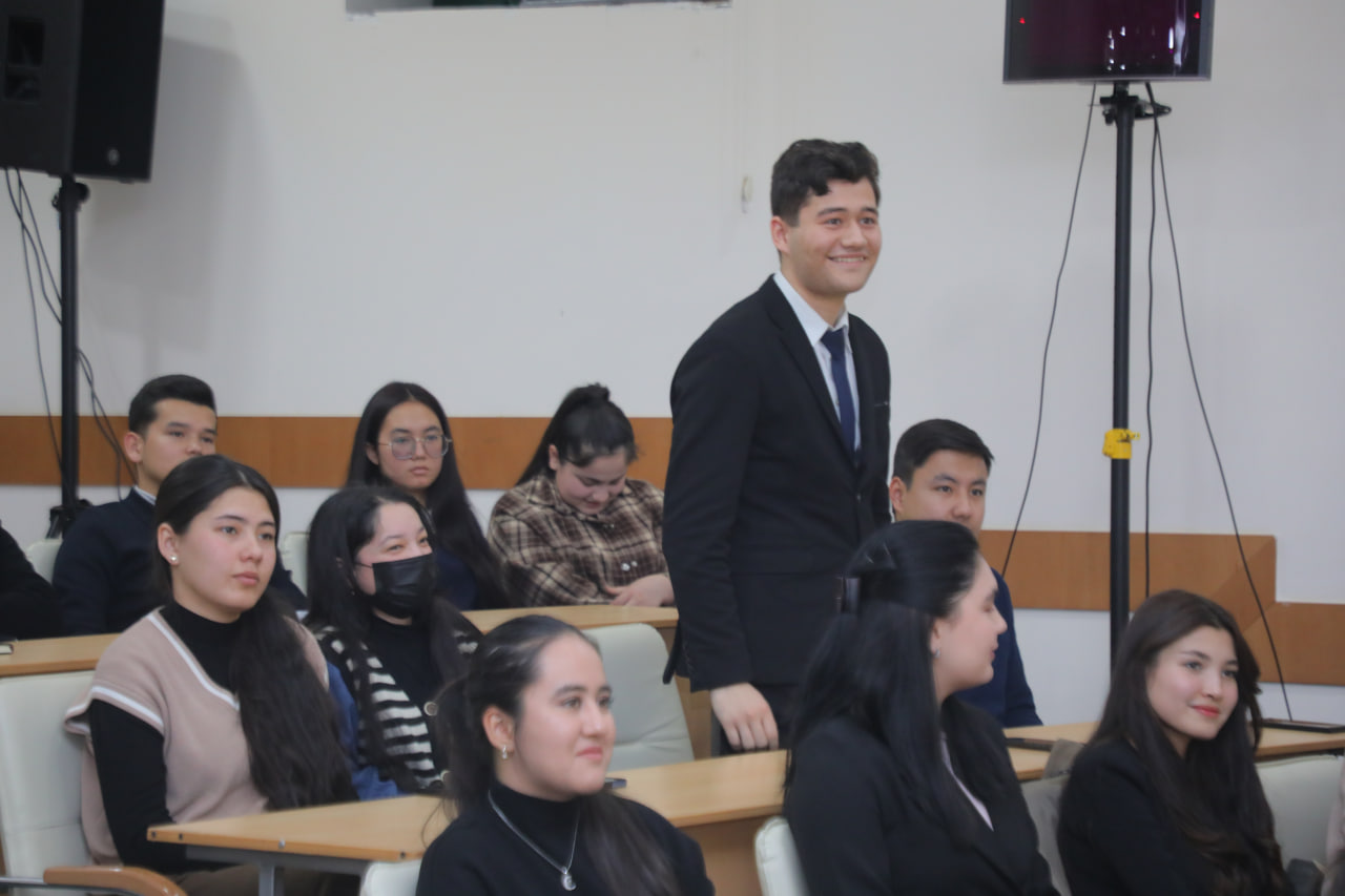 Meeting with Students: The Experience of Ombudsman of Uzbekistan and Finland.